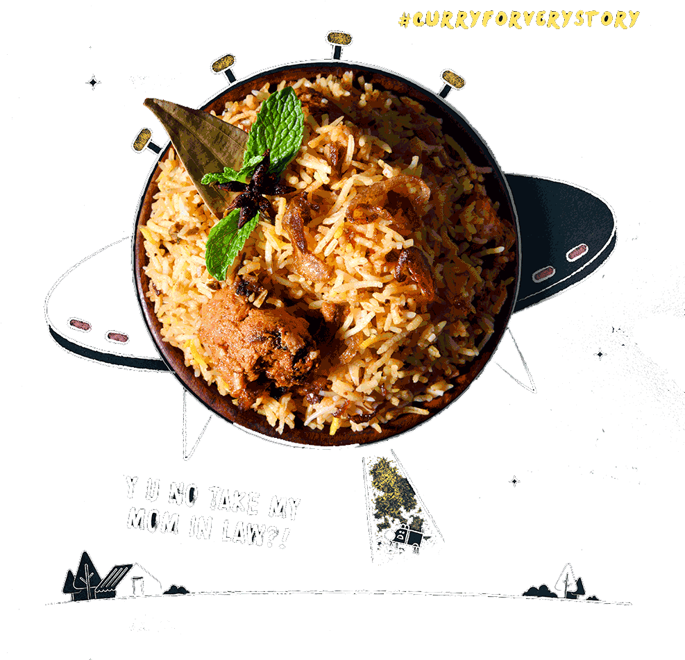 Contact@hellocurry - Com - Biryani (1000x1000), Png Download