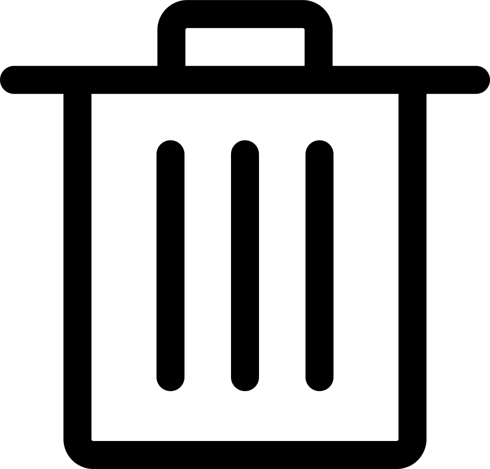 Download Manage The Delete Button Of The Receiving Address Trash Can Icon Png Full Size Png Image Pngkit