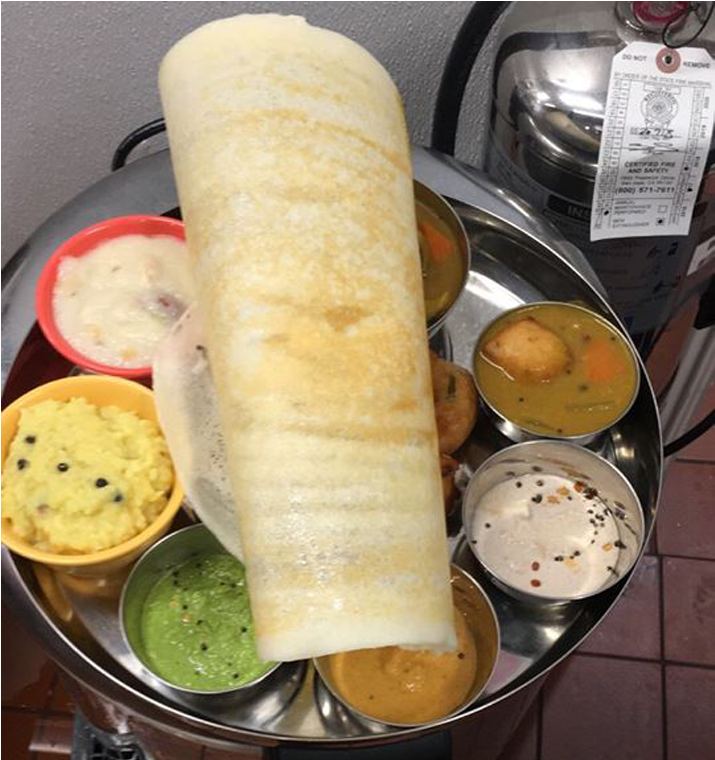 Catering Menu - Dosa (1024x759), Png Download