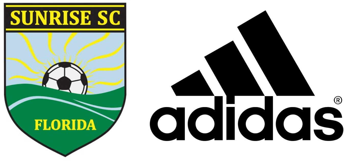 Sunrise And Adidas - Sunrise Sc Logo (1351x641), Png Download