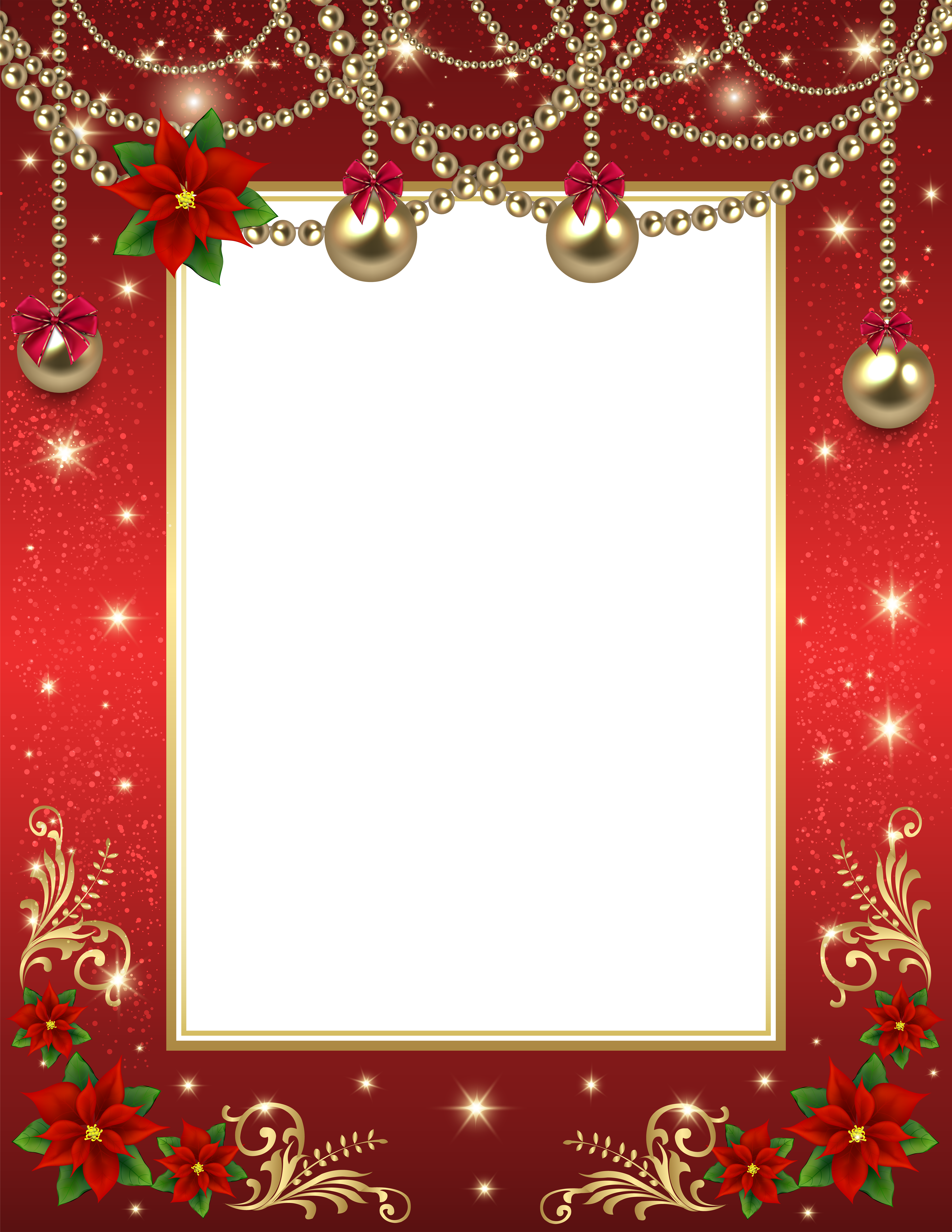 Christmas Border, Christmas Frames, Christmas Paper, - Photograph (464x600), Png Download