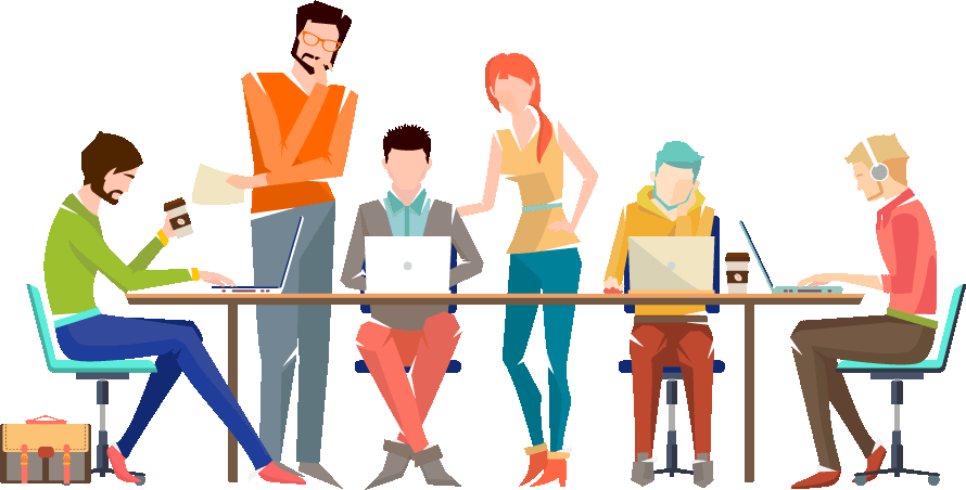 Peoples - Millennials Workplace (890x452), Png Download