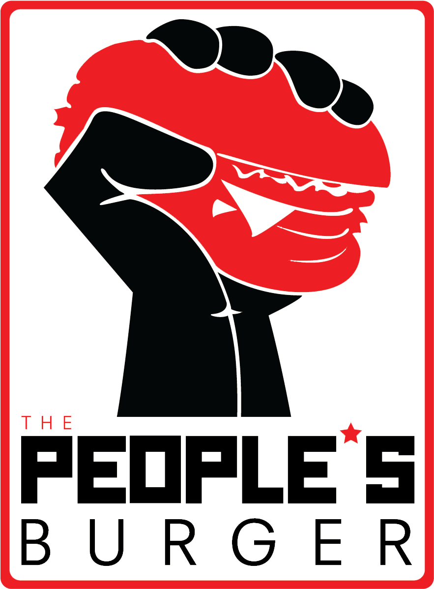 Peoples Burger Logo (924x1283), Png Download