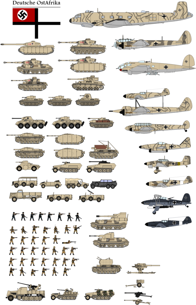 German Forces Of A Little Alt-history Timeline I Call - Japanese_empire_armament_sheet_by_wwii44 D64zia2 (736x1086), Png Download
