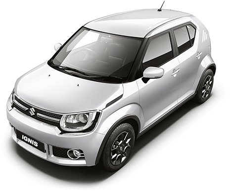Ignis Car In Pearl Arctic White Color - Colours Of Ignis Car (1090x536), Png Download