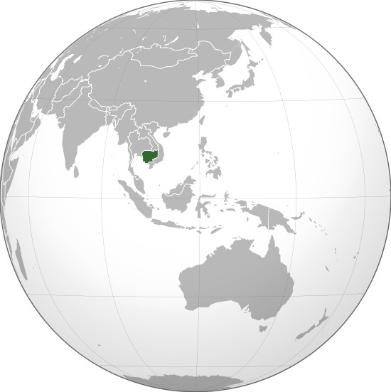 Cambodia Cold War Orthographic Projection - Water System In Cambodia 1970s (550x551), Png Download