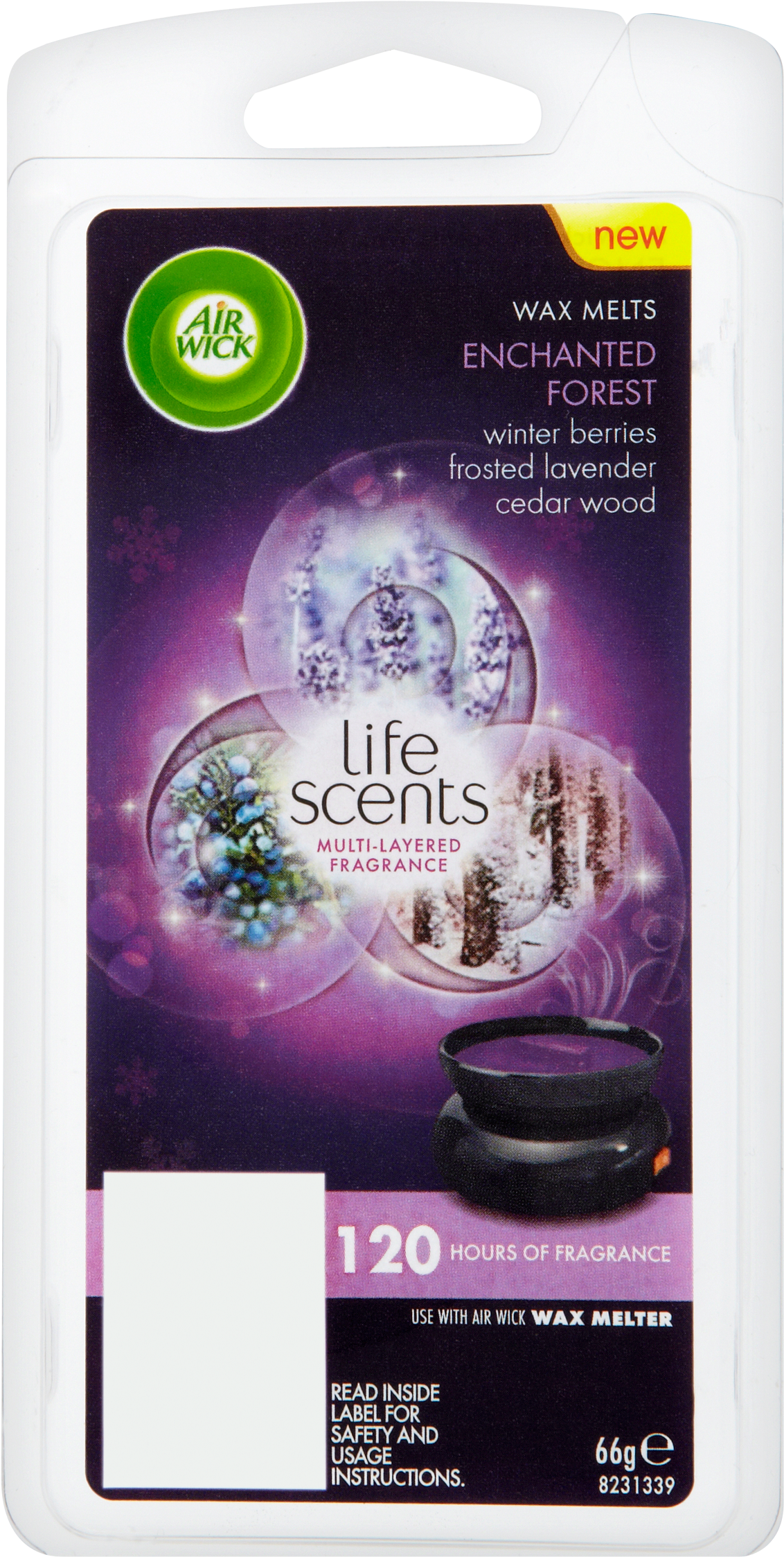 Air Wick Wax Melts Refill Life Scents™ Enchanted Forest - Airwick Wax Melts Summer Delight (2365x2365), Png Download