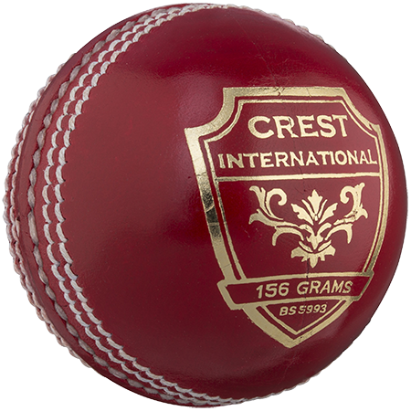 Gray-nicolls Cricket Crest International 156g Red Front - Kookaburra Cricket Balls (450x450), Png Download