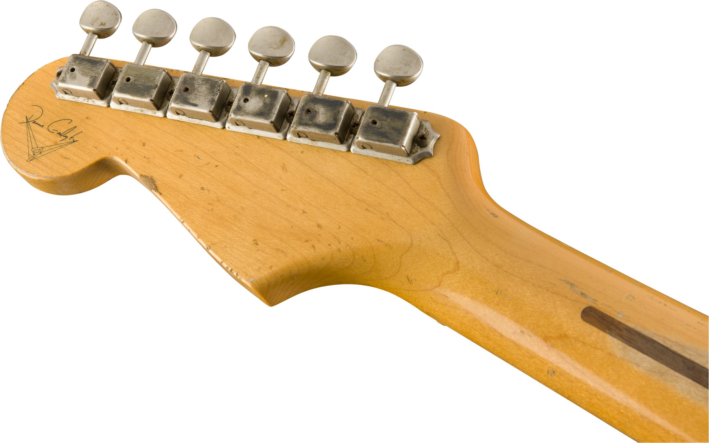 Hover To Zoom - Fender Custom Shop 1955 Heavy Relic Strat 2017 Custom (2400x1503), Png Download