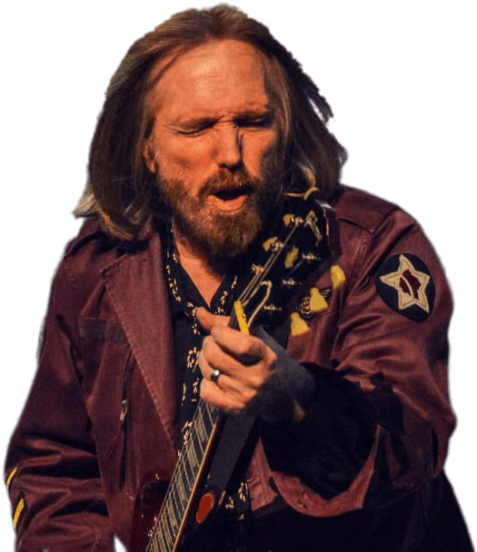 Tom Petty With Guitar Png - Tom Petty (937x623), Png Download