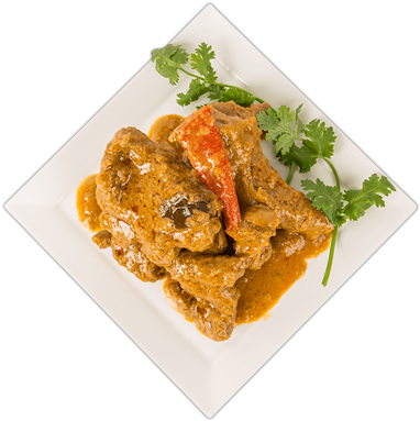 00 Pm To - Indian Food In Plate (400x393), Png Download