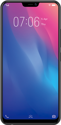 Thumbnail - Vivo V9 Youth Black (440x426), Png Download