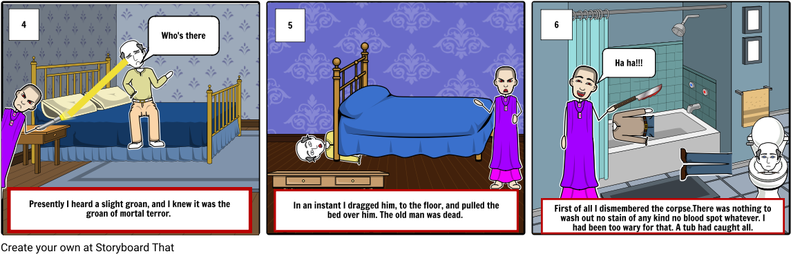 Tell Tale Heart - Cartoon (1164x385), Png Download