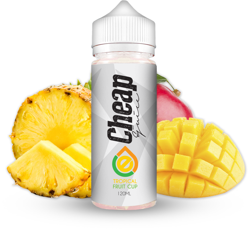 Cheap E Juice Tropical Fruit Cup Ejuice Ejuice By Cheap - Cheap Brand E Juice (931x931), Png Download