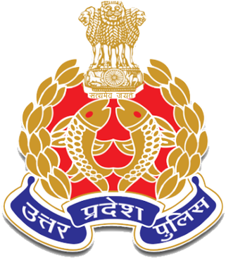 Logo Of Uttar Pradesh Police, The Largest Police Force - Up Police (350x374), Png Download