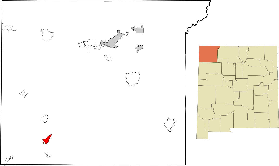 Location Of Farmington Nm (1200x735), Png Download