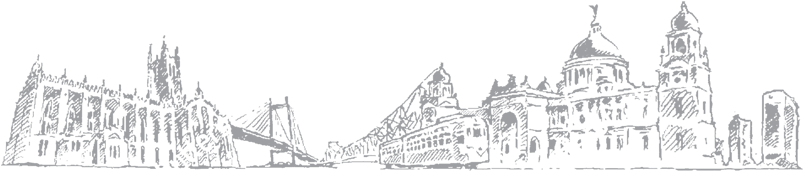 Logo - Kolkata Skyline (806x189), Png Download