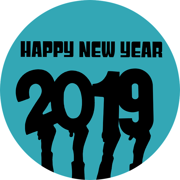 Happy New Year Images - Chúc Mưng Nam Mới 2019 (720x720), Png Download