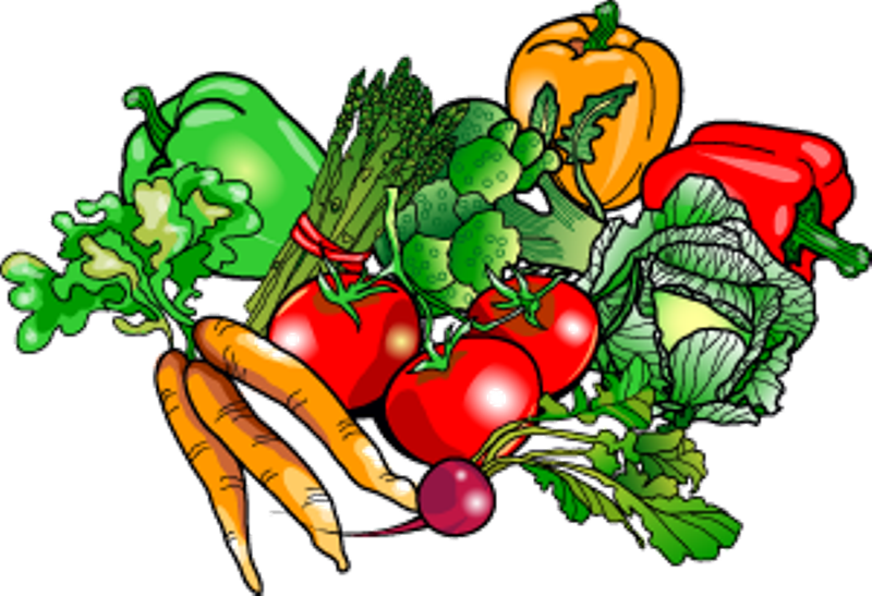 Top 83 Vegetables Clip Art - Transparent Background Vegetables Clipart (800x547), Png Download