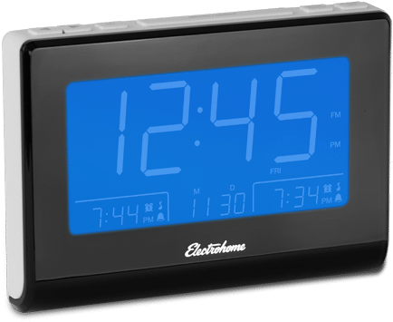 Usb Charging Alarm Clock - Led Display (500x500), Png Download