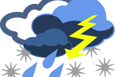 Full Hd Pictures Wallpaper Cold - Stormy Weather Clip Art (450x300), Png Download
