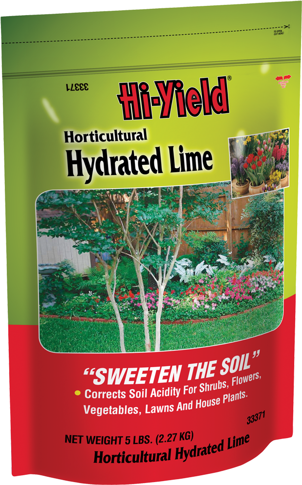 Hi-yield Horticultural Hydrated Lime 5lb - Hi-yield Turf & Ornamental Weed & Grass Stopper (1001x1001), Png Download