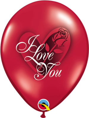 Quick View - 'love You' Latex Balloons (300x430), Png Download