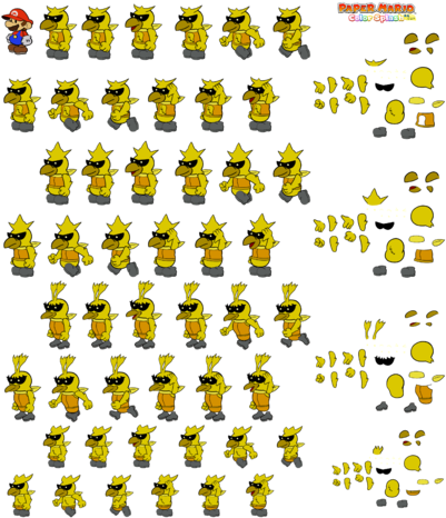 Yellow Rescue Squad - Video Game (411x479), Png Download