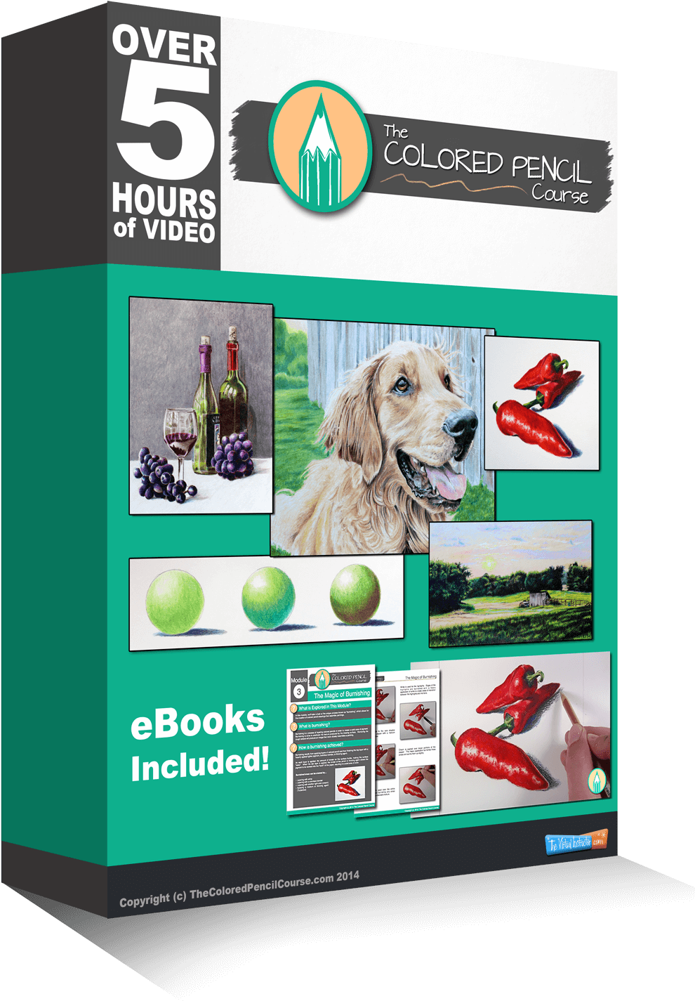 The Colored Pencil Course - Colored Pencil Course (1000x1435), Png Download