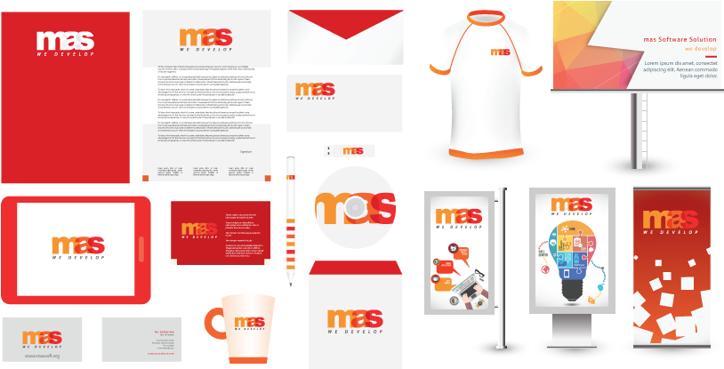 Mas Corporate Identity Design Service - Corporate Identity Design Png (850x436), Png Download