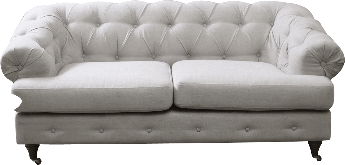 Classical Sofa Cutout Png (1113x535), Png Download