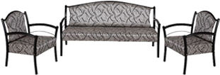 15204207881iron Sofa Set2 Service - Iron Sofa Set Online Shopping (400x400), Png Download