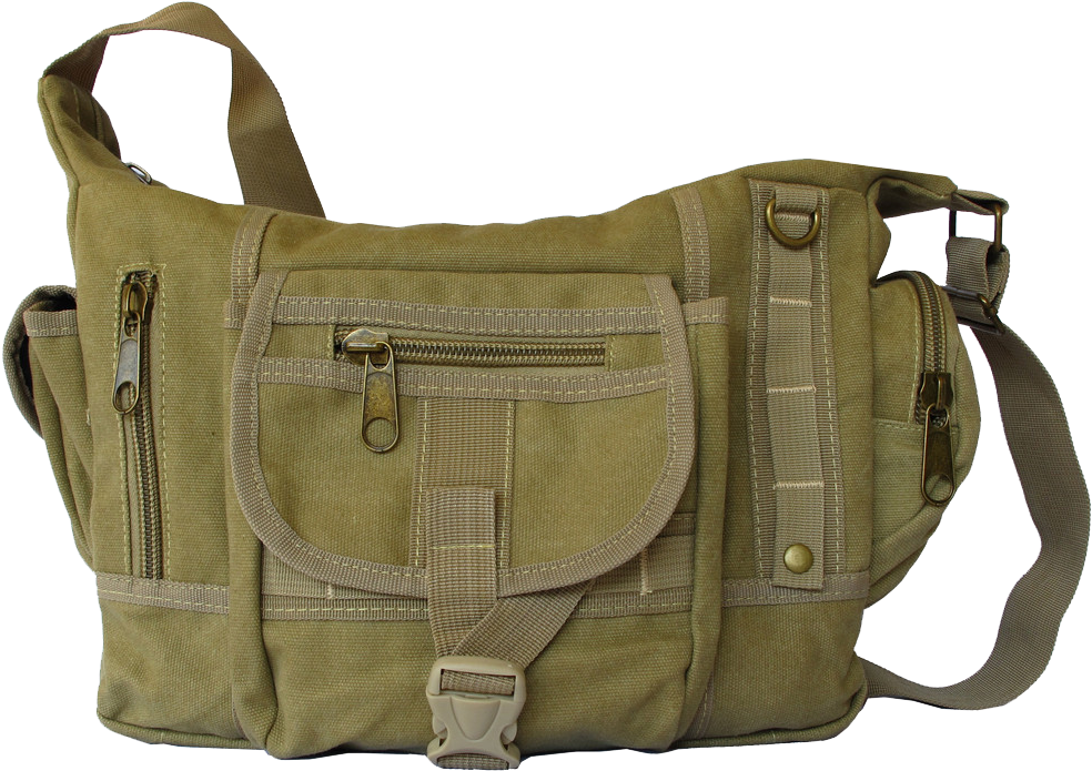 Designer Wax Canvas Waist Bag (1000x700), Png Download