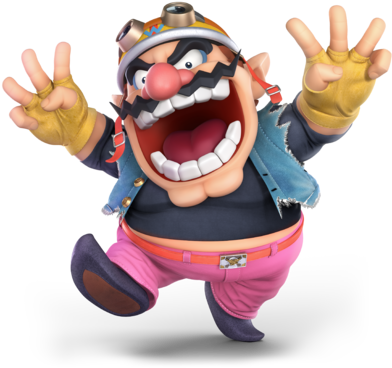 Wariossbu - Super Smash Bros Ultimate Wario (400x400), Png Download