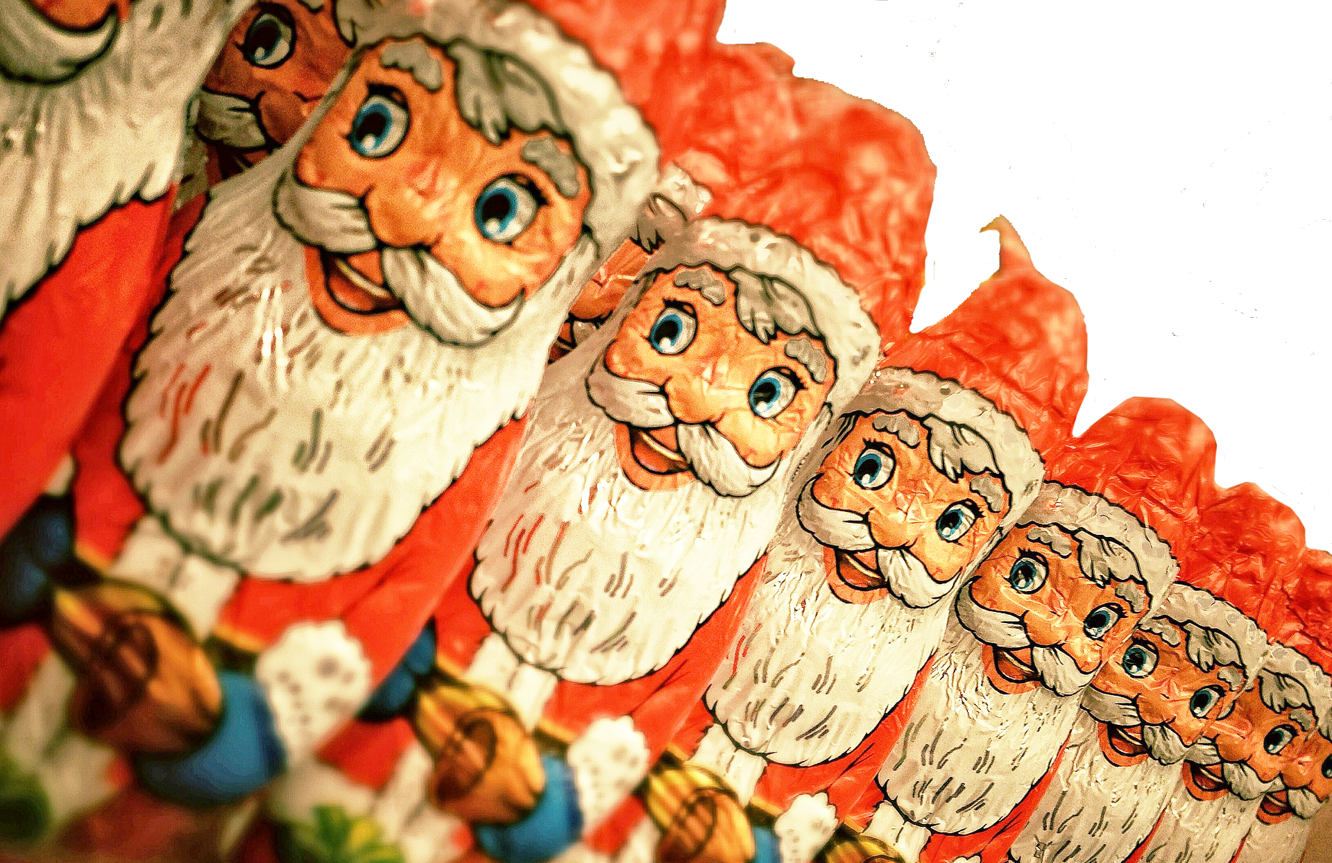 Santa Claus Christmas Candy Chocolates Apple Ipad Pro (1920x1244), Png Download