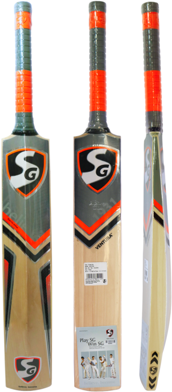 Sg Ventura Kashmir Willow Cricket Bat - Sg Cobra Max English Willow Cricket Bat, Short Handle (800x1125), Png Download