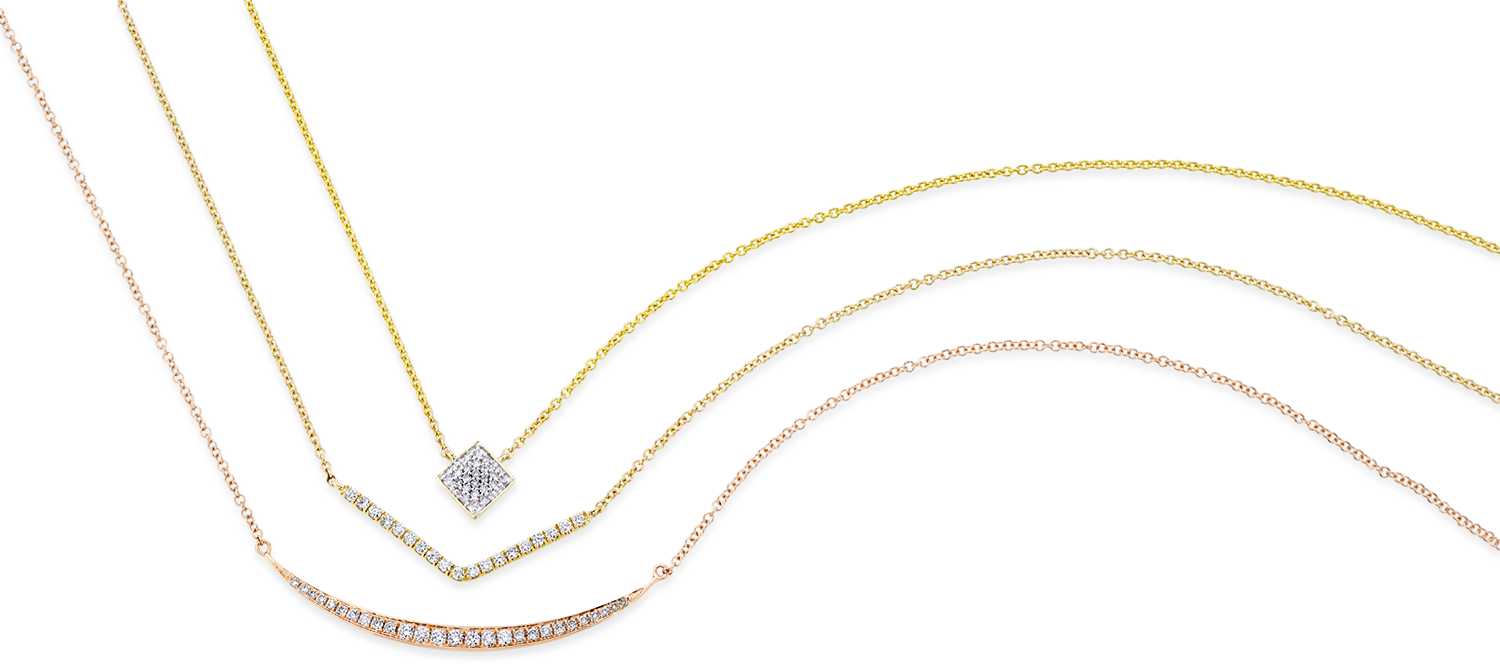 Shop Necklaces (1500x668), Png Download