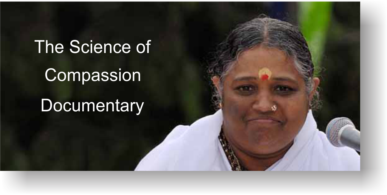 Science Of Compassion - Mata Amritanandamayi (1298x655), Png Download