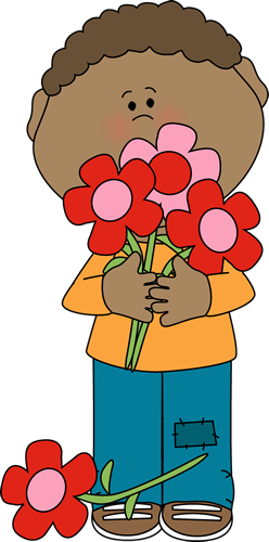 Valentine Bouquet Cliparts - My Cute Graphics Flowers (248x500), Png Download