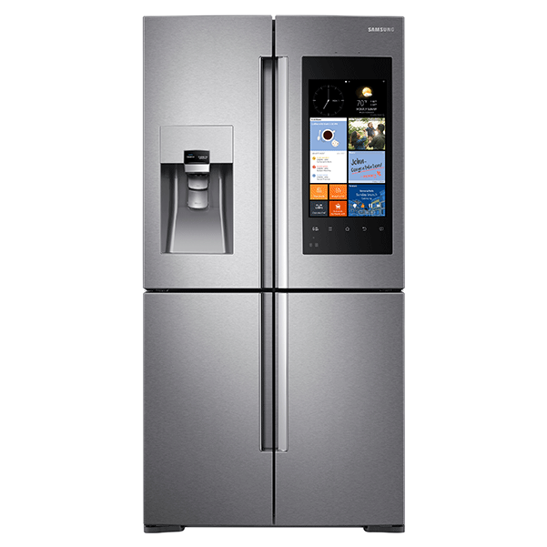 Samsung 22 Cu Ft Counter Depth 4-door Flex Refrigerator - Samsung Family Hub (800x600), Png Download