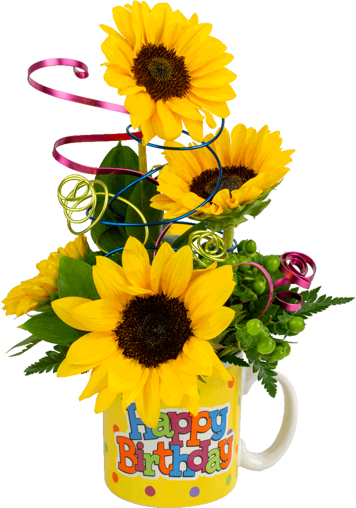 Birthday Smiles Bouquet - Birthday (1024x1024), Png Download
