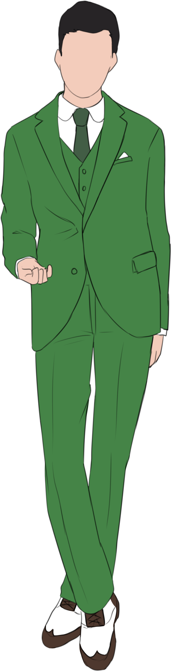 Dramatic-men - Tuxedo (1290x2967), Png Download