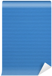 Blue Corrugated Color Paper Background Wall Mural • - Electric Blue (400x400), Png Download