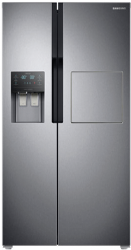 Samsung Refrigerator Rs51k5680sl - Samsung 589 Litre Side By Side Fridge Freezer (502x502), Png Download