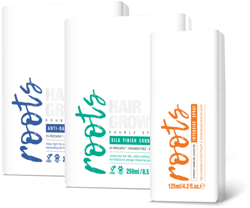 Thwart Thinning Hair Forever With New Roots Double - Roots Double Effect Sensitive Shampoo 250ml (550x563), Png Download