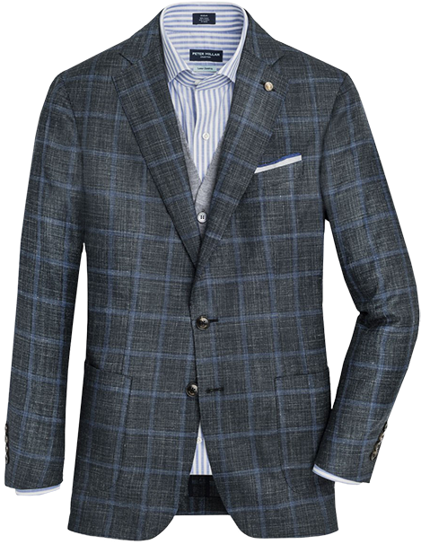 Peter Millar Collection Spring - Button (500x634), Png Download