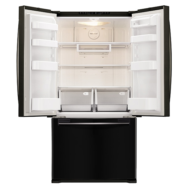 Samsung 18 Cu - Samsung 17.5 Cu. Ft. French Door Refrigerator - Stainless (800x600), Png Download