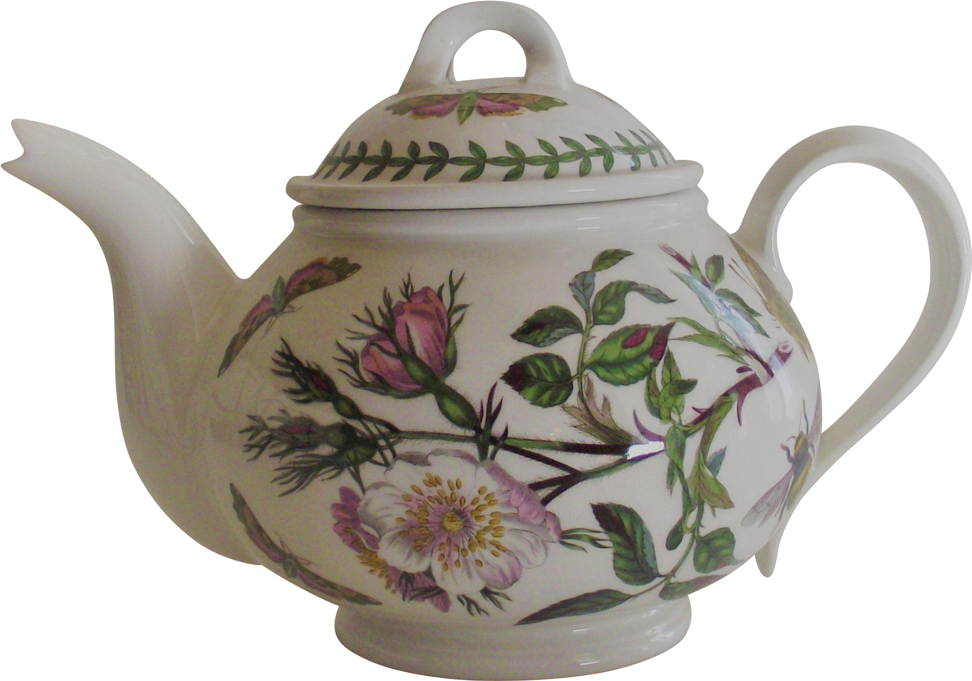 We Are Delighted To Offer You This Hard To Find Portmeirion - Portmeirion Botanic Garden Canton Vase 7 Inch Dog Rose (1926x1926), Png Download