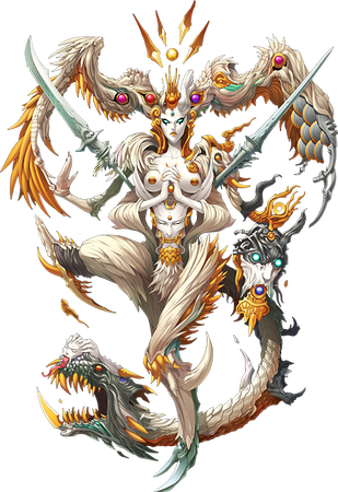 Merkabah - Shin Megami Tensei Iv Apocalypse Merkabah (309x450), Png Download