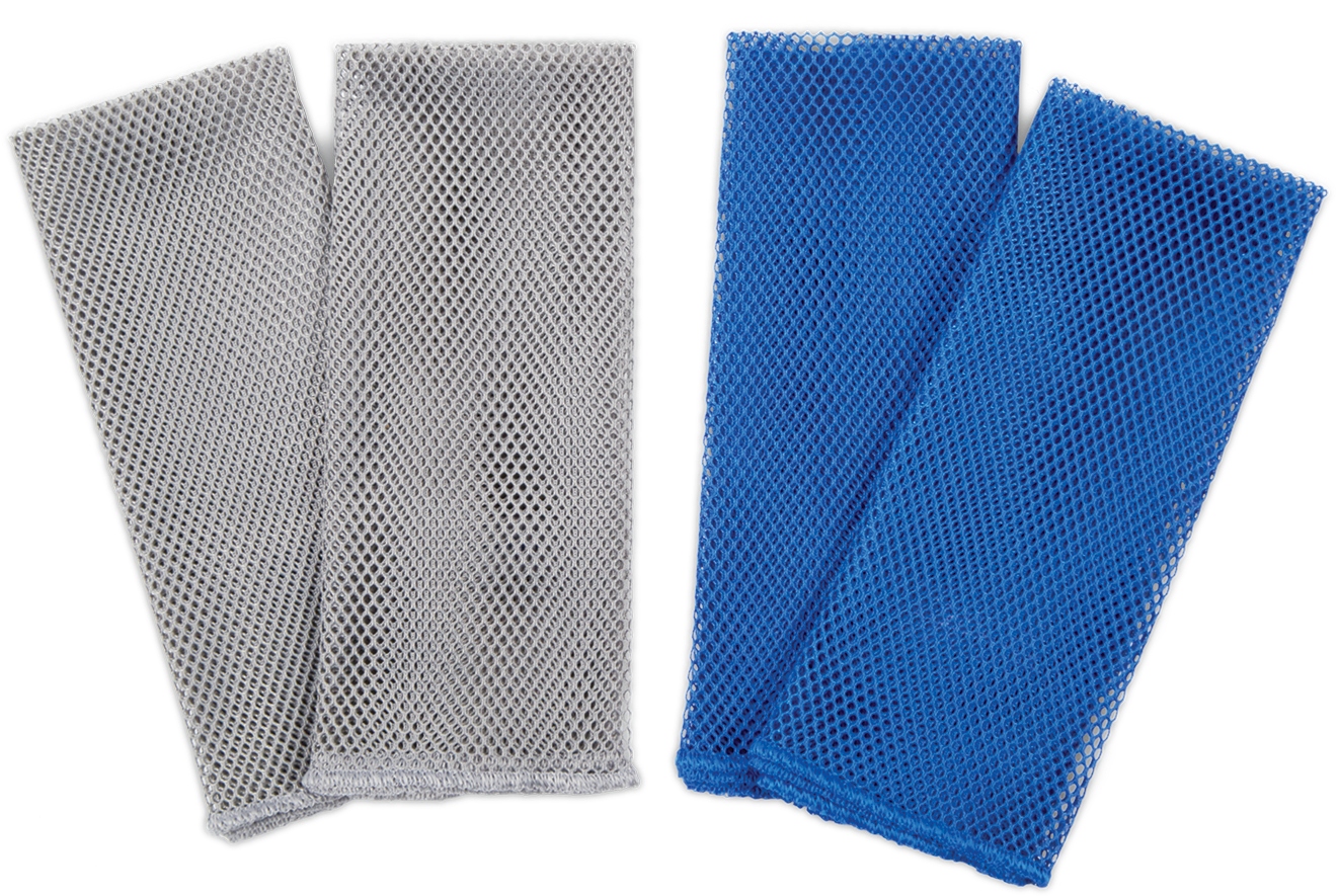 Blue And Graphite Dish Cloths - Textile (1358x900), Png Download